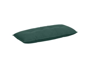 Coussin de dos, coussin de dossier vert foncé 120 x 50 cm tissu en velours côtelé cf55076