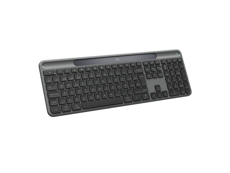  Clavier et souris logitech 920-013760 graphite espagnol qzerty  - Conforama C