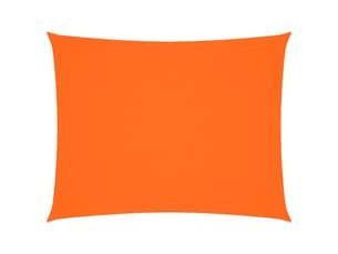 Voile de parasol - voile d'ombrage tissu oxford rectangulaire 2,5x4 m orange