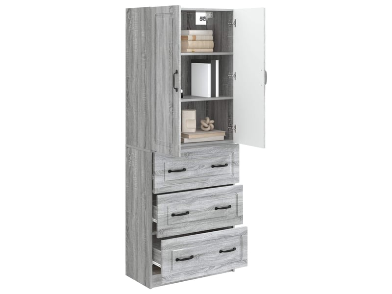  Ensemble de meubles 2 pcs, rangement de salon 66 x 34,5 x 87 cm bois d'ingénierie shl5850  - Conforama C