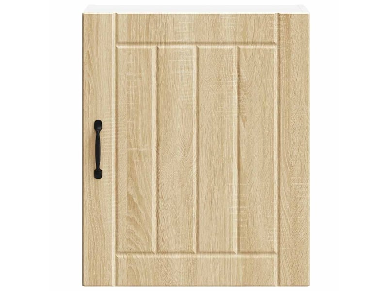 Meuble de rangement, armoire murale de cuisine lucca chêne sonoma bois ingénierie shl9120 - Conforama E