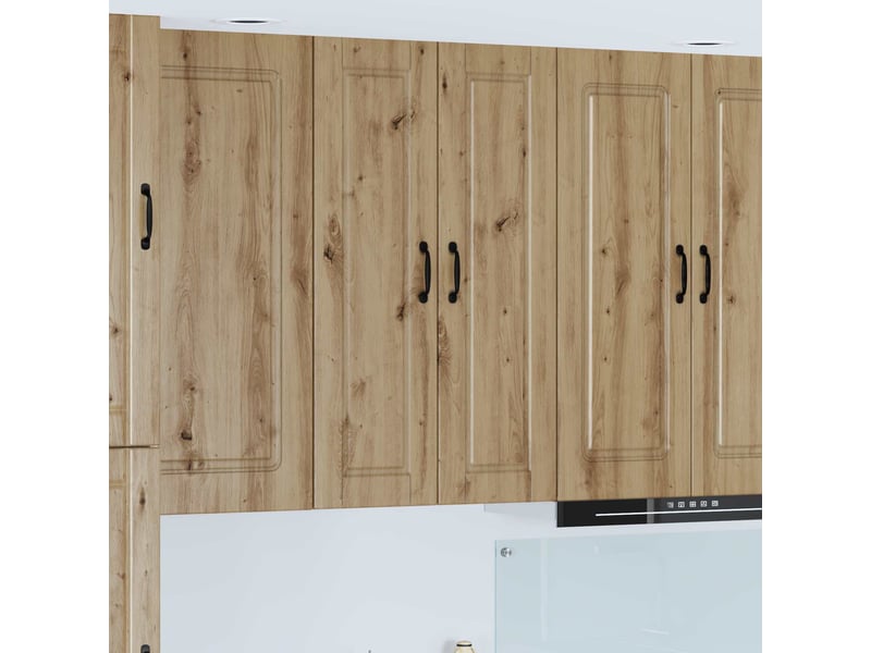  Meuble mural de cuisine, armoire de cuisine chêne artisanal 30x31x100cm shl7529  - Conforama B