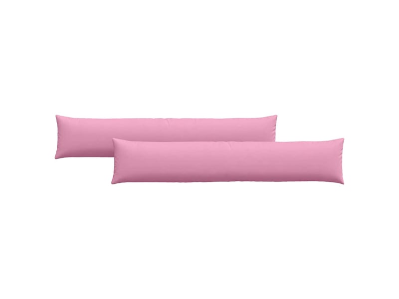  Lot de 2 coussins de canapé, coussins décoratifs tissu rose 200 x 40 cm cf58930  - Conforama A