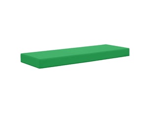Coussin de siège, coussin d'assise d'extérieur 100 % polyester vert cf55812