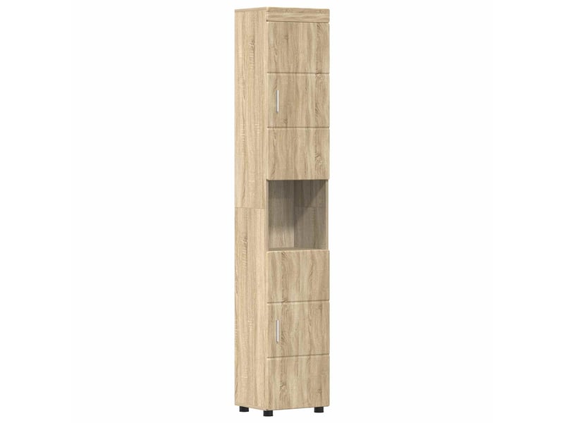Ensemble d'armoire de salle de bain tulum chêne sonoma cf62983 - Conforama A