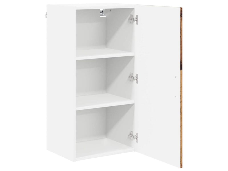  Meuble mural de cuisine, armoire de cuisine bois ancien 40x31x80cm shl2622  - Conforama E
