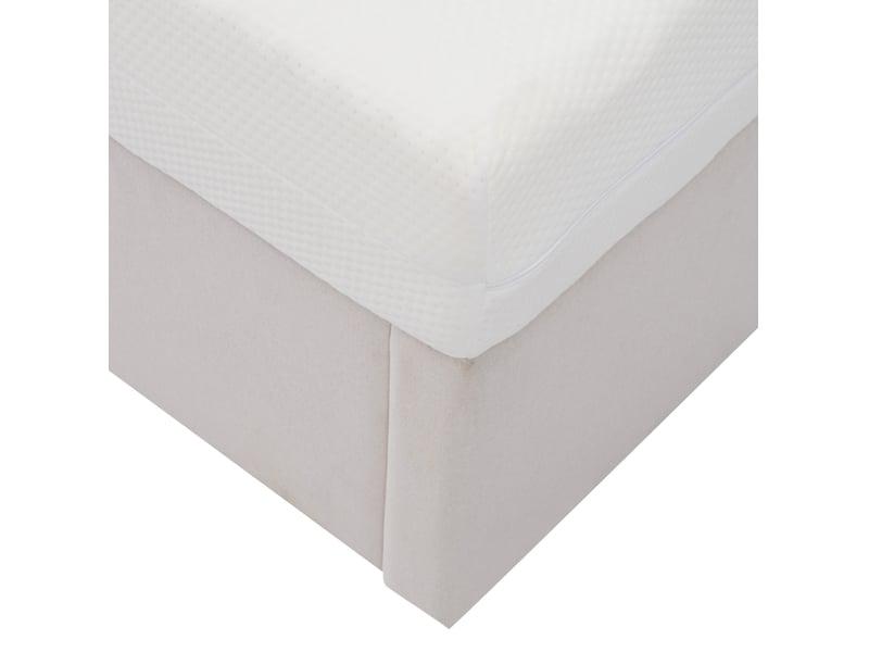  Mousse froide 180x200x20 cm, 7 zones, h2 et h3, blanc  - Conforama D