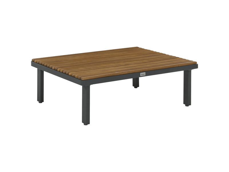  Table basse de jardin fivizzano 90 cm 70 cm acacia gris foncé  - Conforama A