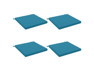 Lot de 4 coussins de siège, coussins d'assise soest 100 % polyester cf60143