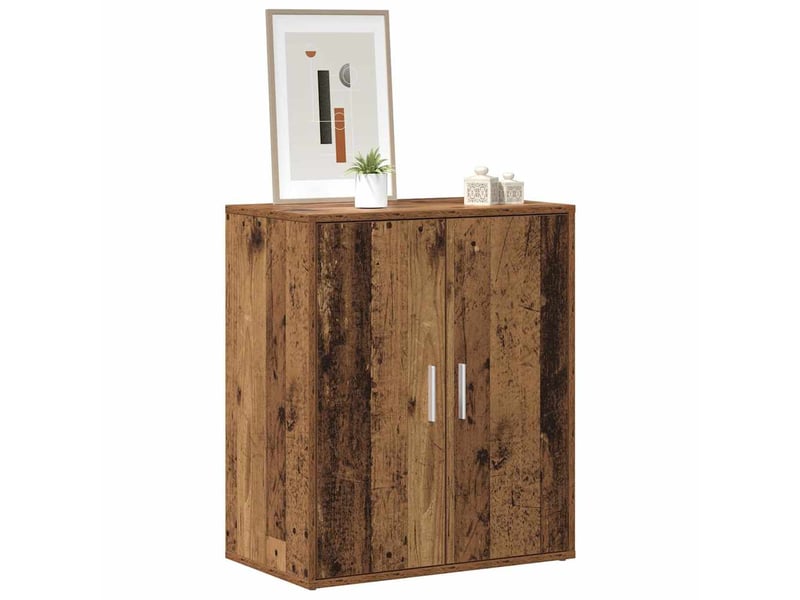  Meuble à chaussure, cabinet à chaussures 60x35x70 cm bois ancien shl5156  - Conforama D