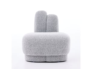 Pouf / repose pied PANGIVO W3479P401867 gris