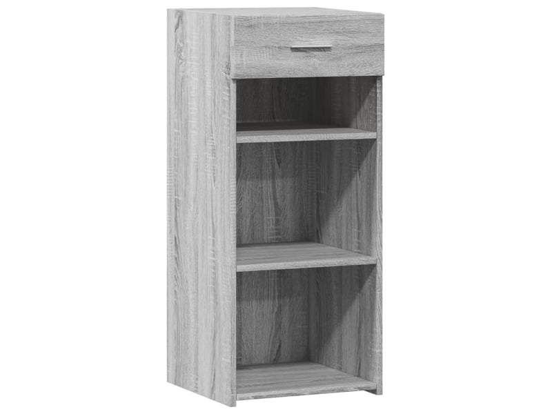  Buffet - bahut - meuble de rangement sonoma gris 40x42,5x93 cm bois d'ingénierie  - Conforama A