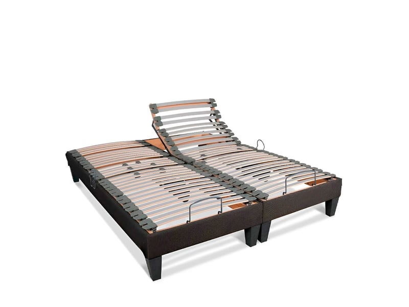Ensemble matelas mémoire de forme absolu avec sommier amiral 2x70x190 cm 4BP.AB.C.DUO.0719 - Conforama C