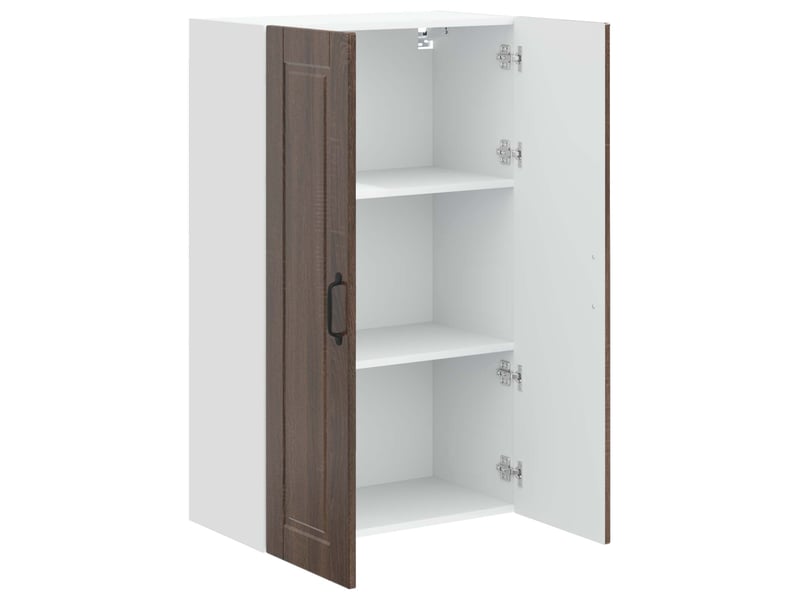  Meuble mural de cuisine, armoire de cuisine chêne brun 60x31x100cm shl4252  - Conforama E
