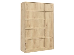 Armoire battante 4 tiroir(s) <strong></strong> <strong></strong> coloris bois clair largeur 47 cm