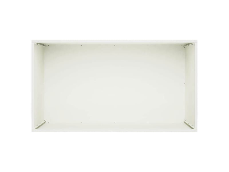 Jardinière - cache-pot de jardin 2 pcs blanc 100 x 50 x 50 cm - Conforama E