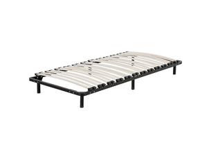 Sommier  90x200 cm BELIANI 39546 24 latte(s) vendu avec pieds
