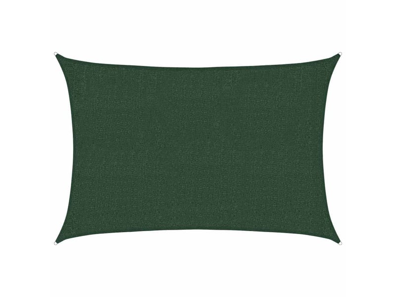  Voile d'ombrage - voile d'ombre - voile parasol 160 gm² vert foncé 2x2,5 m pehd  - Conforama A