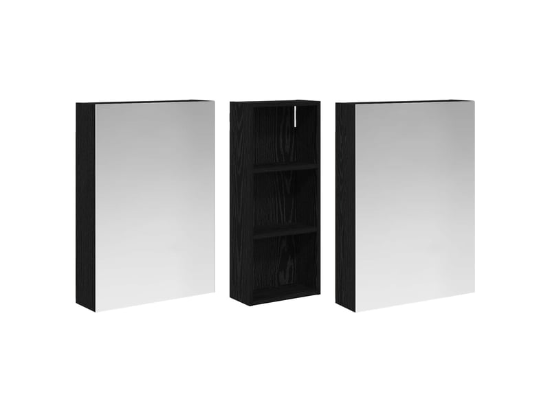  Ensemble de meubles de salle de bain 3 pcs 130x14.5x70 cm shl3912  - Conforama E
