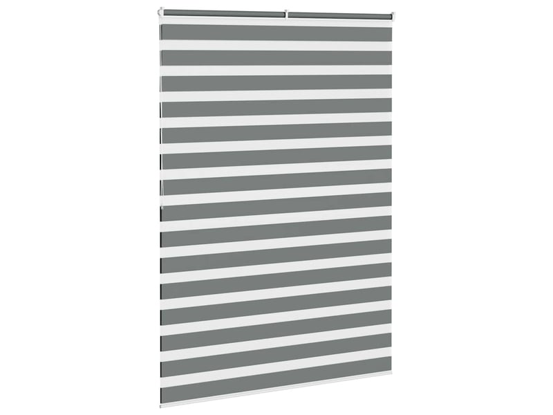  Store zèbre, store de fenêtre gris foncé largeur du tissu 150,9 cm polyester cf48580  - Conforama D