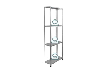Etagère 60 cm coloris gris HELLOSHOP 26 