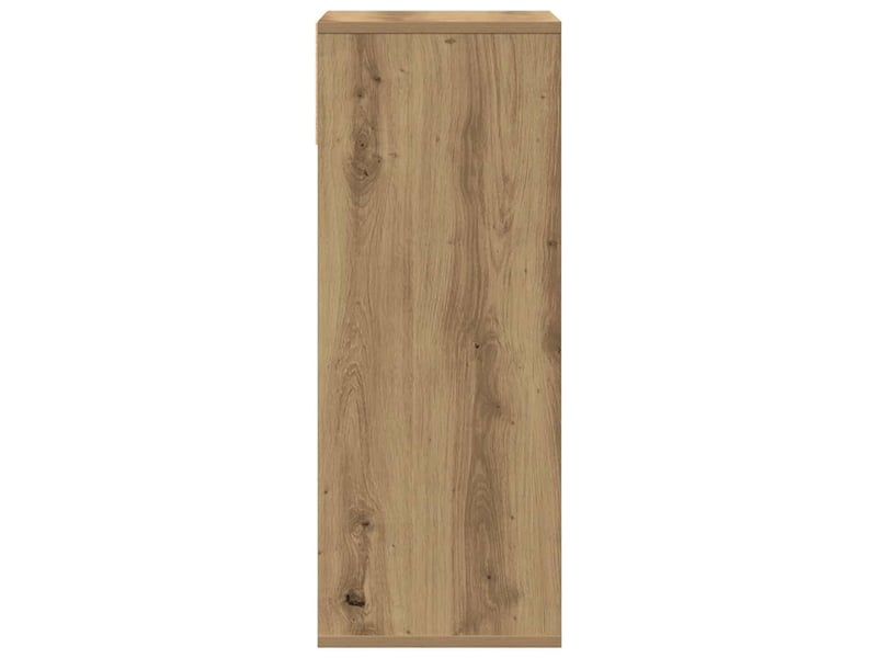  Bibliothèque, étagère de rangement chêne artisanal 34x31x80 cm bois d'ingénierie  - Conforama E