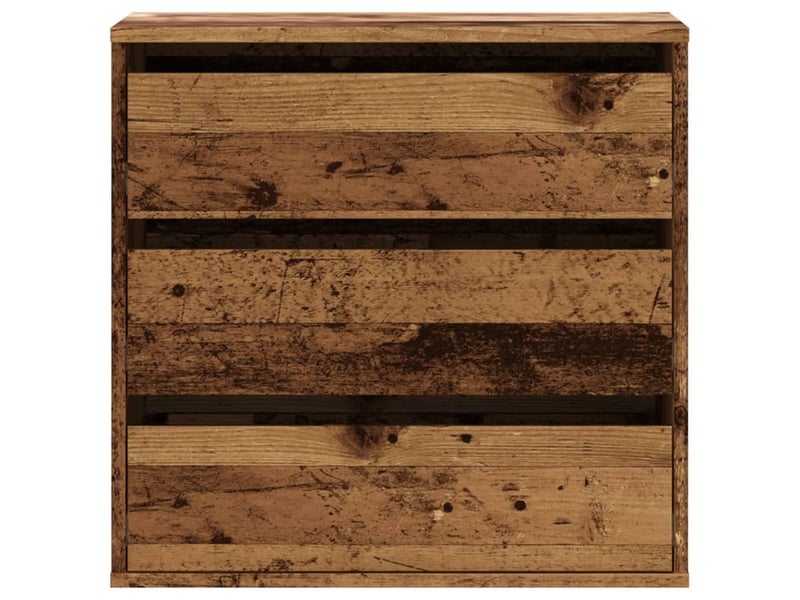  Commode chambre adulte, commode d'angle vieux bois 60x41x58 cm bois d'ingénierie  - Conforama D