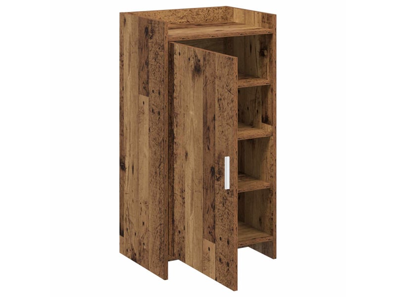  Meuble à chaussure, cabinet à chaussures avec stockage bois ancien 48x36x92 cm shl2102  - Conforama D