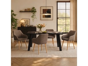 Ensemble table rectangulaire  4 chaise(s)  <strong>GOEURVANT</strong> <strong></strong> 