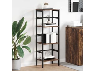 Étagère 3 niveaux, étagère de rangement 40 x 29,5 x 115 cm bois d'ingénierie shl3484