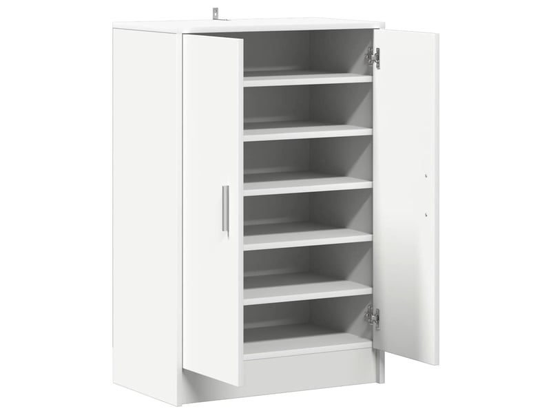  Meuble à chaussures, armoire à chaussures 60x35x92 cm blanc  - Conforama E