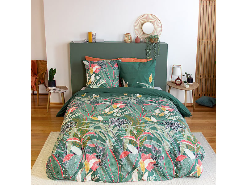  Parure de lit 220x240 cm coton gigajung PD23234 - Conforama D