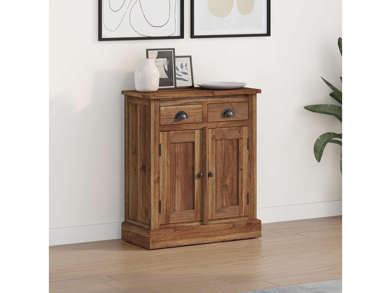  Meuble de rangement, armoire de rangement avec tiroir naturel 65x30x75 cm  - Conforama B