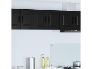Meuble mural de cuisine, armoire de cuisine noir 30x31x40cm bois d'ingénierie shl9992