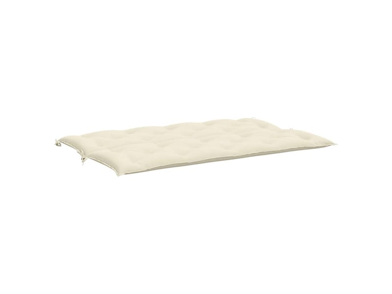  Coussin de banc de jardin, coussin d'assise blanc crème tissu oxford cf52667  - Conforama E