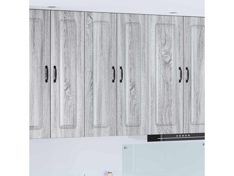  Meuble mural de cuisine | armoire de cuisine gris sonoma 60x31x100cm shl4315  - Conforama B