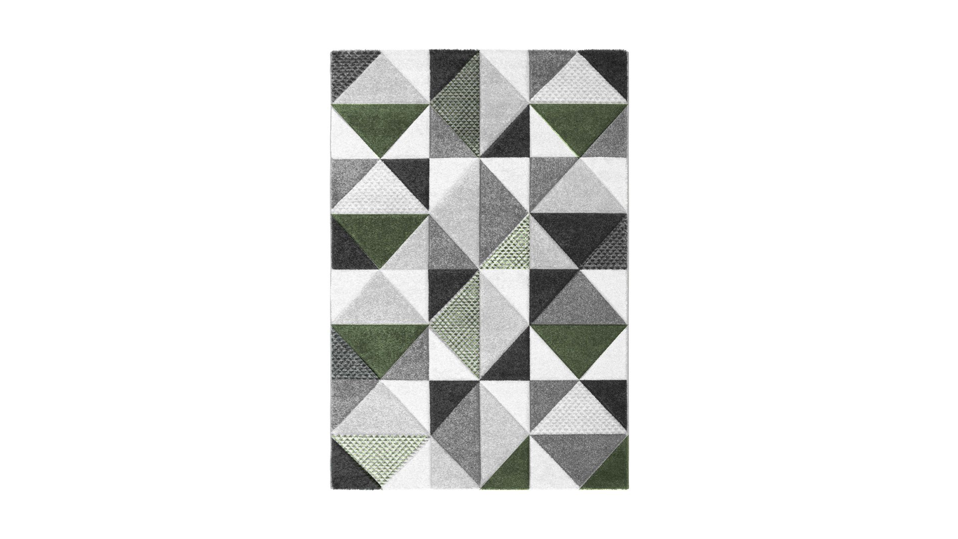 TAPIS 120X170 CM THEO vert Conforama