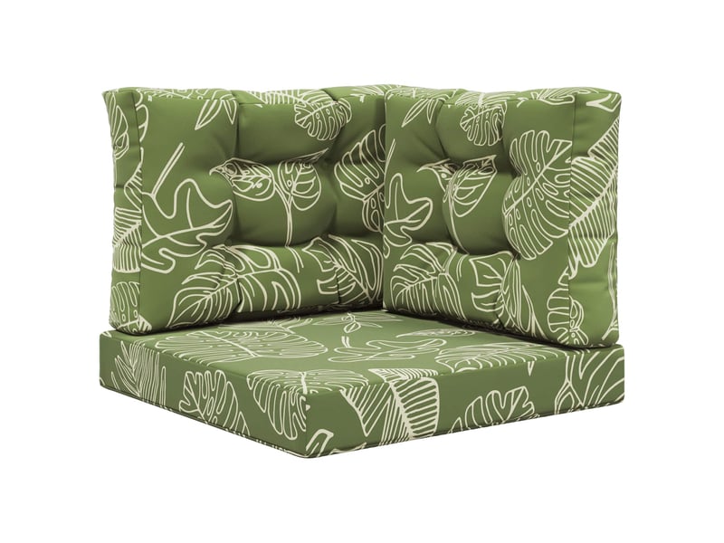  Coussin de canapé d'extérieur, coussin de chaise polyester modèle feuille cf54109  - Conforama A
