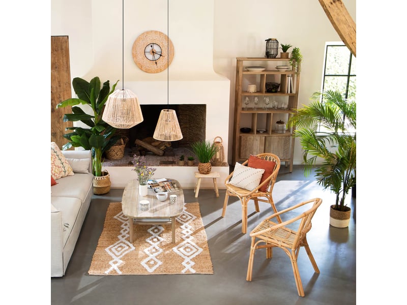 Fauteuil bohemian dream rotin DREAM - Conforama D