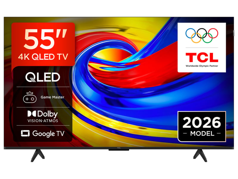  55p7l-tv qled 55 pouces 4k ultra hd smart tv wifi noir  - Conforama A
