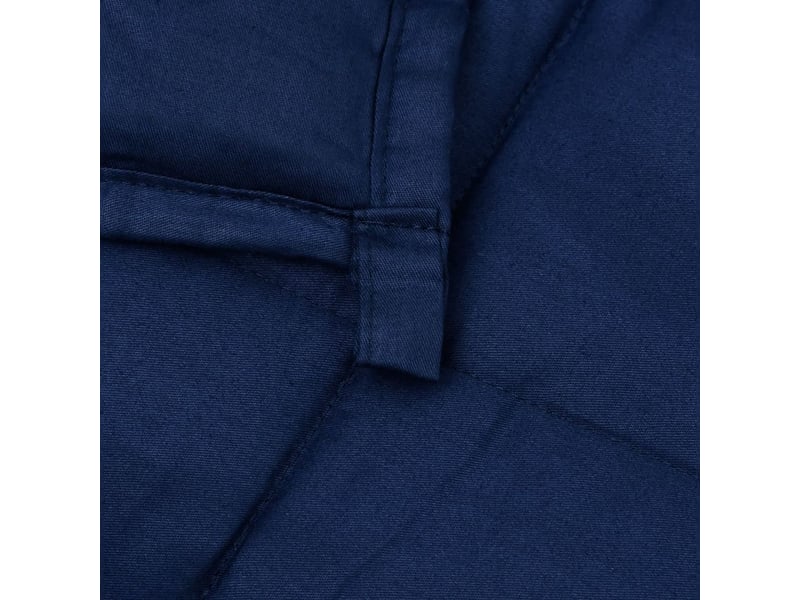  Couverture lestée adulte bleu 200x230 cm 9 kg tissu shl52296  - Conforama E