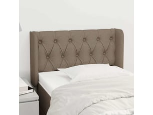 Tete de lit A poser largeur 83 cm taupe