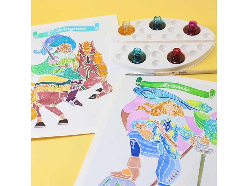  Aquarellum junior les 3 mousquetaires 6514 - Conforama B