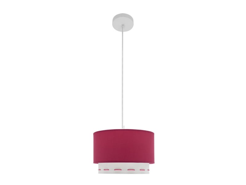  Suspension enfant fabrilamp trazos rose foncé 1xe27 hauteur réglable 30-76 cm ø30 cm 111293007 - Conforama A