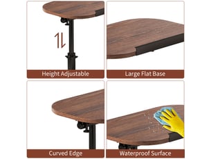 Table basse coloris marron <strong>GARVEE </strong> <strong>PPG_34BQ39CP</strong>