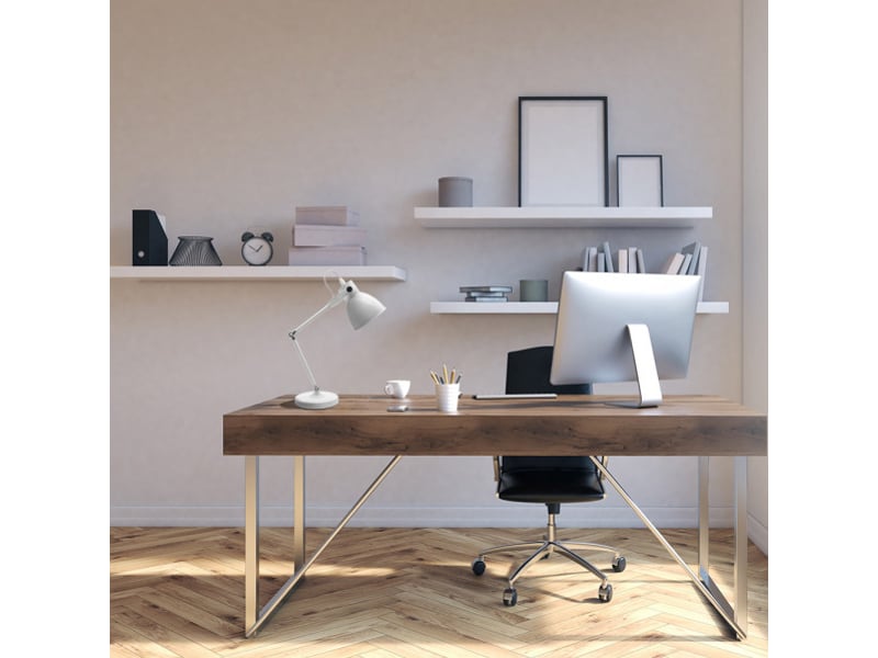  Lampe de bureau fabrilamp igor blanc 1 x e14 articulée orientable 50x15x35 cm 162171001 - Conforama C