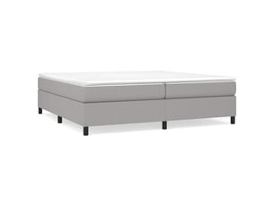 Lit 2 places 200x200 cm coloris gris