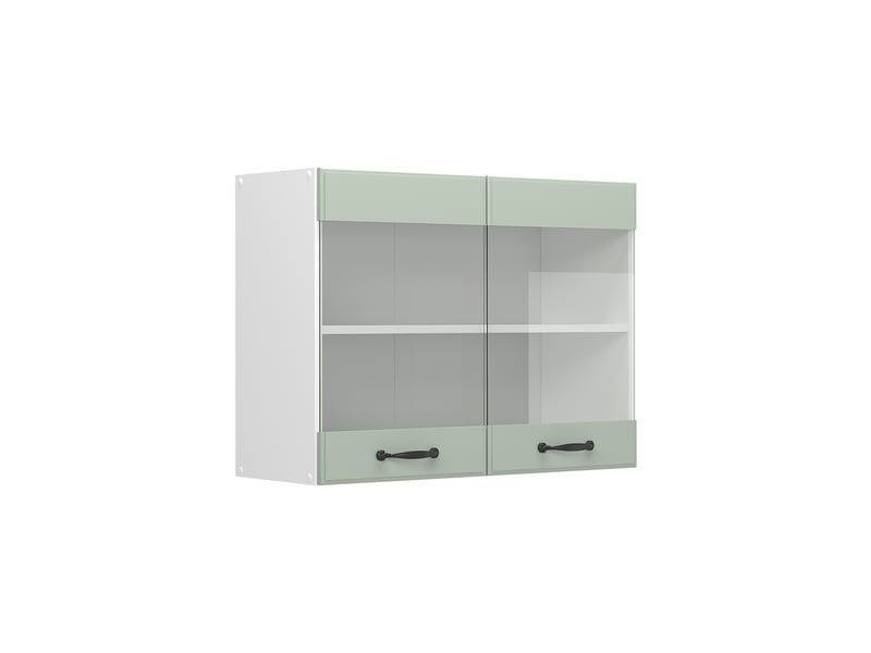  Vicco armoire en verre, mint campagneblanc, 80cm  - Conforama A