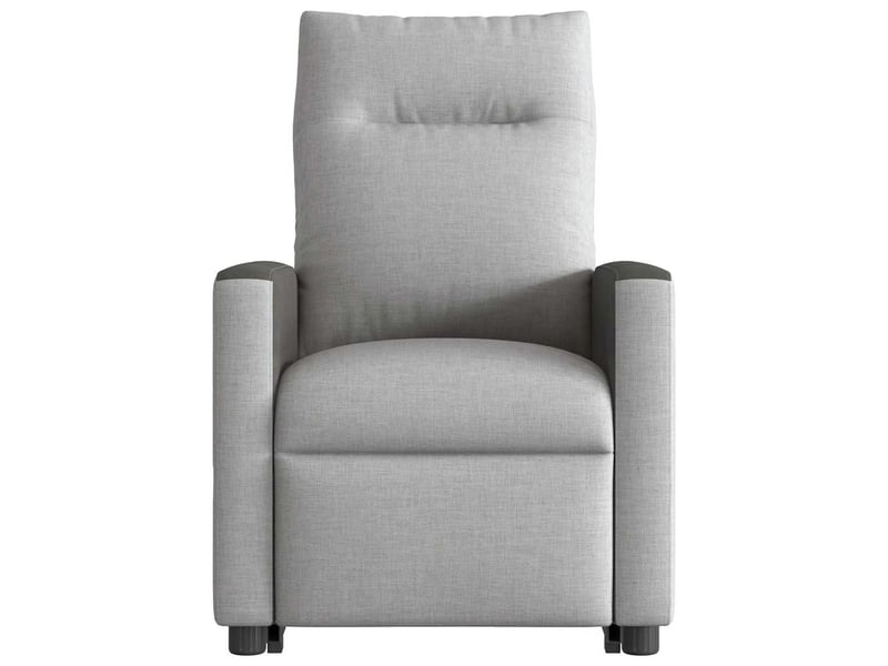 Fauteuil de massage inclinable, fauteuil relax gris nuage tissu shl5855 - Conforama E