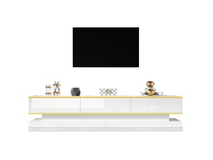 Meuble tv coloris bicolore 200 cm MODENVIE  